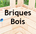 La construction en briques de bois La construction en briques de bois